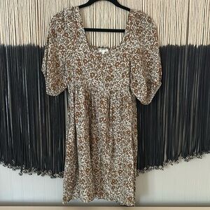 Rylee + Cru Mini Floral Dress